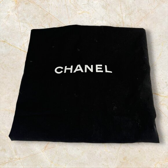 CHANEL GST Quilted Caviar Leather Tote Black Chain Silver HW Italy Auth - Picture 14 of 14